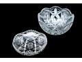 Two Antique Brilliant Cut Crystal Bowls