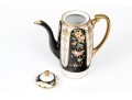 Japanese Hand-Painted Demitasse Set, Fifteen Pieces