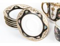 Japanese Hand-Painted Demitasse Set, Fifteen Pieces