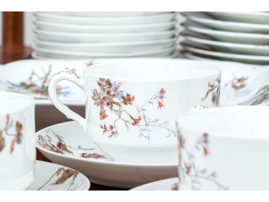 Forty-Three Piece French Haviland & Co. Limoges Porcelain Service