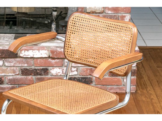 Vintage Cantilever Armchairs In The Manner Of Marcel Breuer 