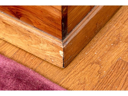 Oversized Brass Mounted Solid Cedar Chest