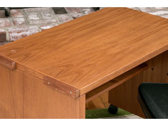 Vintage Rolling Desk And Office Chair