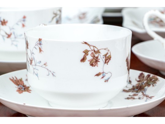 Forty-Three Piece French Haviland & Co. Limoges Porcelain Service