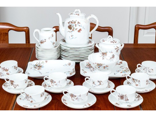 Forty-Three Piece French Haviland & Co. Limoges Porcelain Service