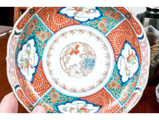 Decorative Asian Collection Of Cloisonne, Mixed Metal, And Porcelain