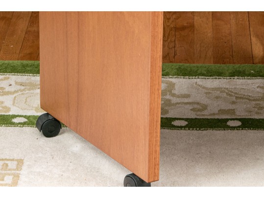 Vintage Rolling Desk And Office Chair