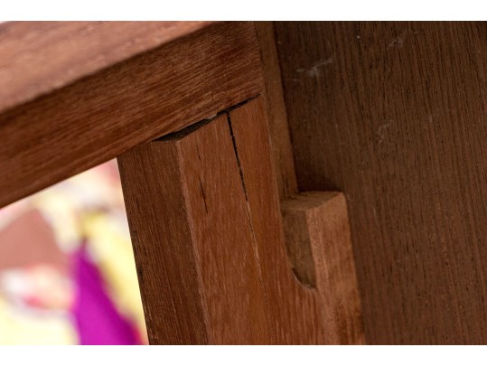 Vintage Wood Cocktail Table, Restoration Project