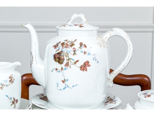 Forty-Three Piece French Haviland & Co. Limoges Porcelain Service