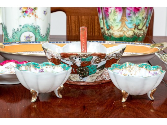 Fifteen Piece Assortment Of  Decorative Japanese Porcelain