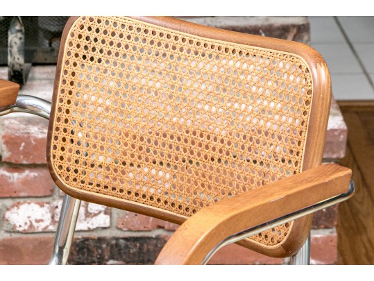 Vintage Cantilever Armchairs In The Manner Of Marcel Breuer 