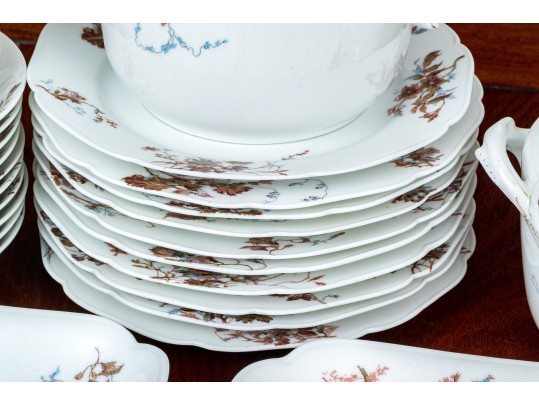 Forty-Three Piece French Haviland & Co. Limoges Porcelain Service