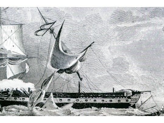 Engraving On Mirror Of D. Kimberly After T. Birch 