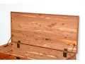 Oversized Brass Mounted Solid Cedar Chest