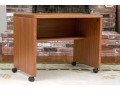 Vintage Mid-Century Modern Desk With Shelf