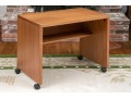 Vintage Mid-Century Modern Desk With Shelf