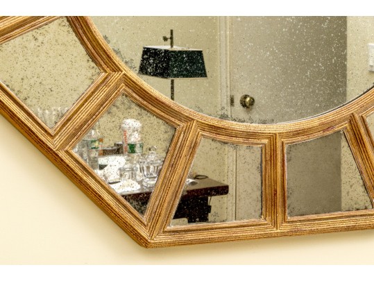 Stylish Octagonal Framed Mirror