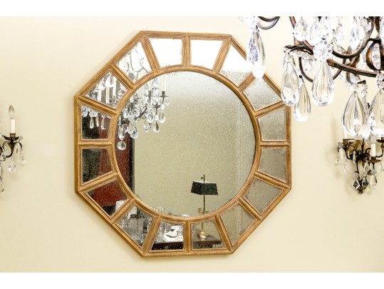 Stylish Octagonal Framed Mirror