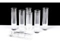 Seven Baccarat Crystal Fluted Bud Vases