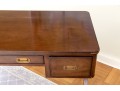 Hickory Chair Mahogany And Brass Campaign Writing Desk