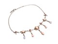 Collection Of Assorted Sterling Silver Garnet Motif Jewelry Pieces
