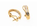 14k Yellow Gold Channel Set Diamond 