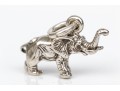 Charming Collection Of Sterling And Silverplate Loose Creature Motif Charms, With Bracelet