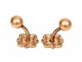 Two Pairs Of Handsome Antique Gold Filled Of Cufflinks