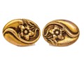Two Pairs Of Handsome Antique Gold Filled Of Cufflinks