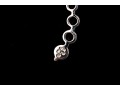 10k Gold Fabulous Graduated Ombre Sapphire Curved Stack Pendant, App. 0.80, With Chain