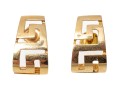 14k Yellow Gold Fabulous Greek Key Patterned 