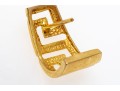 14k Yellow Gold Fabulous Greek Key Patterned 