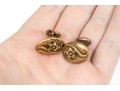 Two Pairs Of Handsome Antique Gold Filled Of Cufflinks