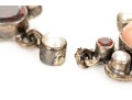 Collection Of Assorted Sterling Silver Garnet Motif Jewelry Pieces