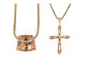 Collection Of Assorted Sterling Silver Vermeil Motif Jewelry Pieces