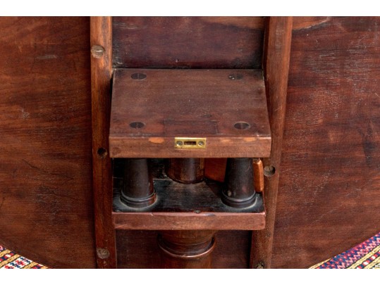 Tilt Top Cherry Tea Table, Probably Pennsylvania, Ca. 1760-90