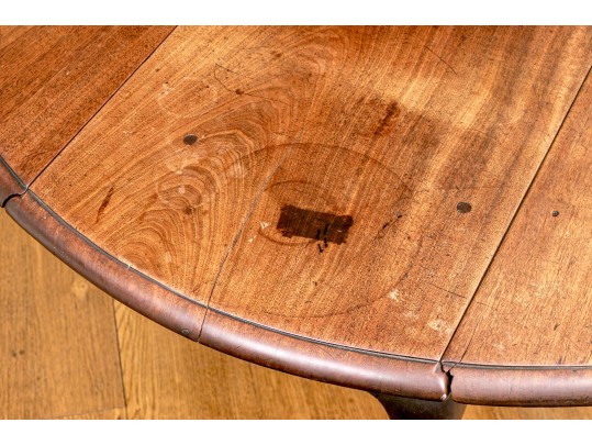 American Chippendale Mahogany Drop Leaf Tea Table, Ca. 1860-80