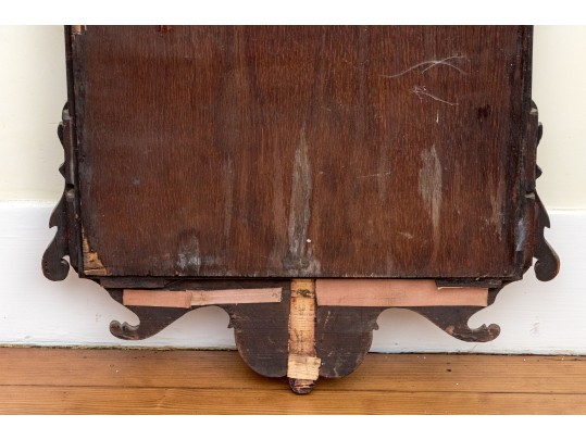 American Chippendale Mahogany Looking Glass, Ca. 1770-90