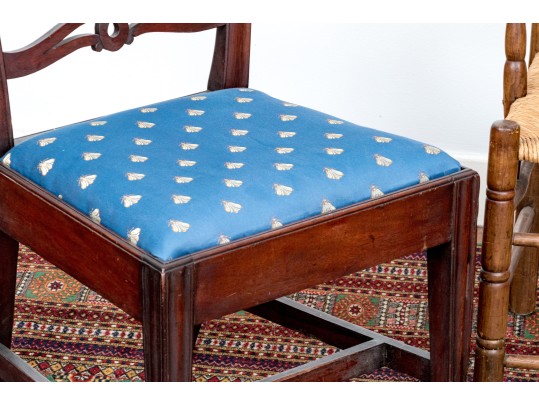 Collection Of Side Chairs With An Armchair