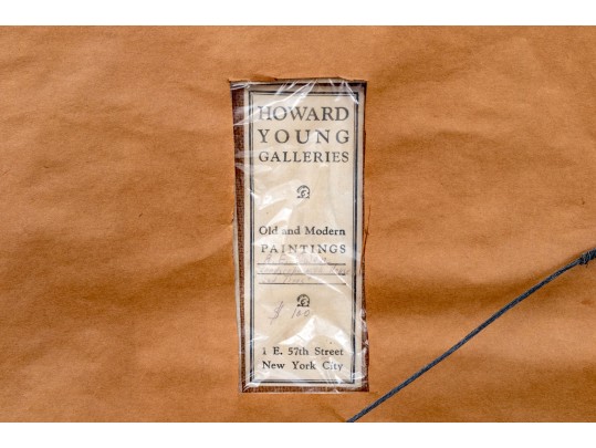 Robert Emmett Owen (American, 1878-1957), Landscape With House And Trees Oil On Canvas