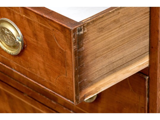 American Late Federal Butlers Desk, Ca. 1800-1820, Probably Mid-Atlantic States