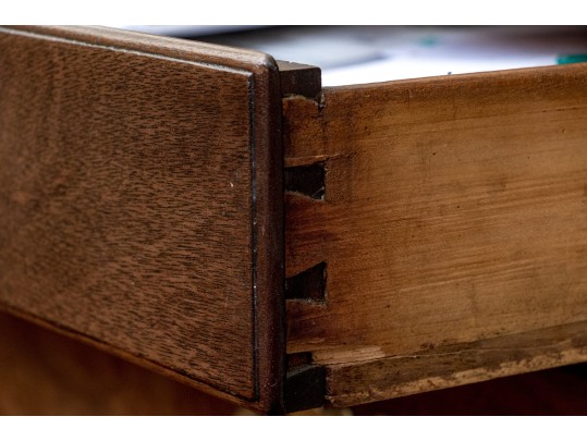 Classic Massachusetts Mahogany Chippendale Slant Front Desk, Ca. 1770-90