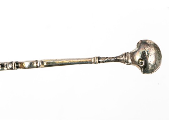 Pair Of 18th Century Silver Sugar Nips