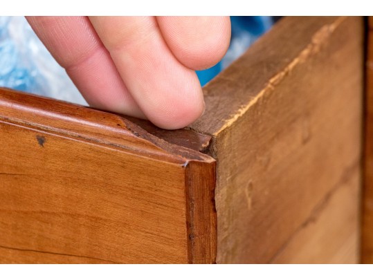 American Federal Cherry Tall Chest Probably Pennsylvania, Ca. 1760-80