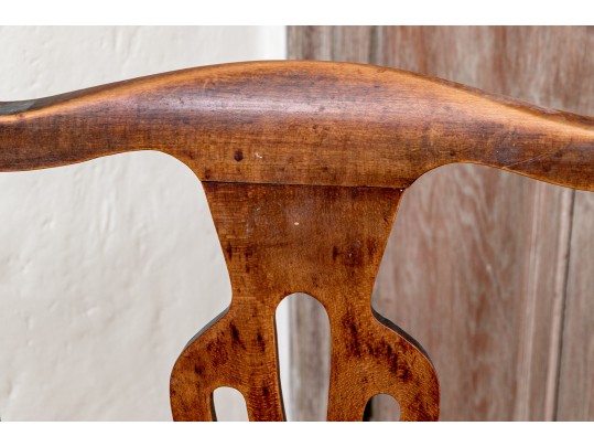 American Chippendale Cherry Side Chair, Probably Connecticut, Ca. 1770-90