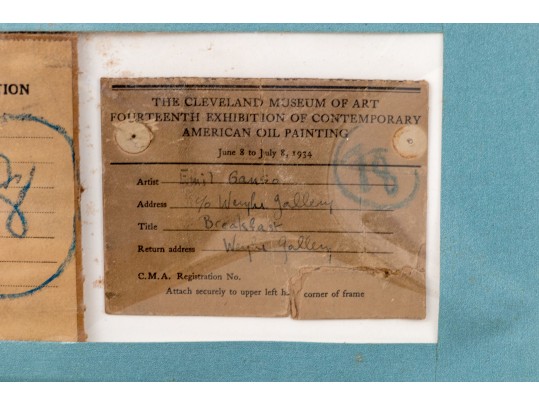 Emil Ganso (German-American, 1895-1941) 