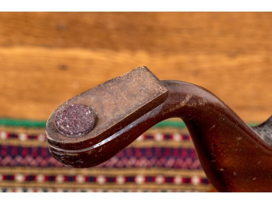 Georgian Style Mahogany Clover Form Tilt Top Wine Stand