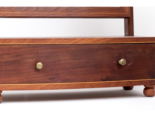 Two Antique Vanity Shaving Mirrors