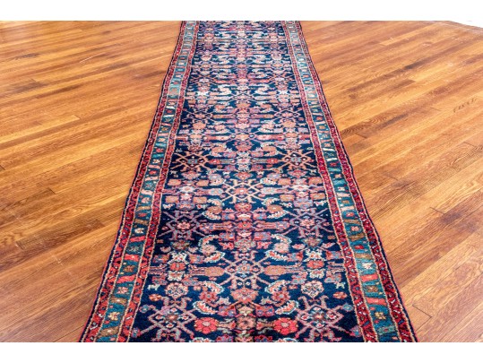 Hand-Knotted Wool Runner, 16'-7 X 2'-8 1/2