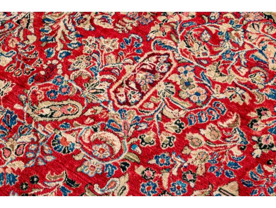 Antique Persian Hand-Knotted Wool Sarouk Palace Size Carpet, 21'-1 X 11'-10, Ca. 1930-40
